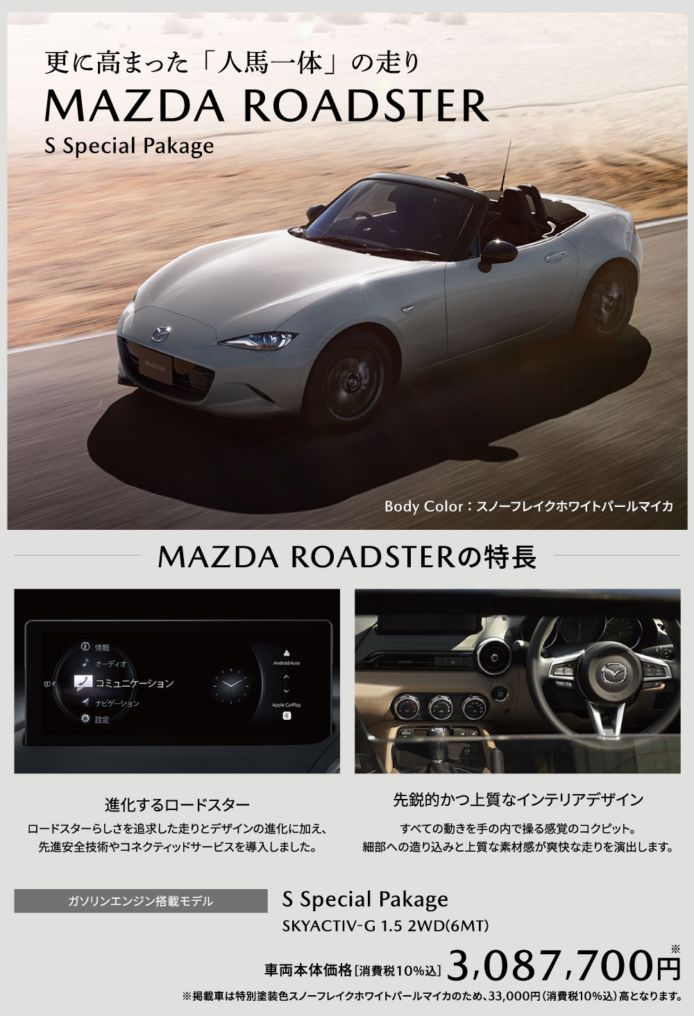 MAZDA ROADSTER s special_pakage