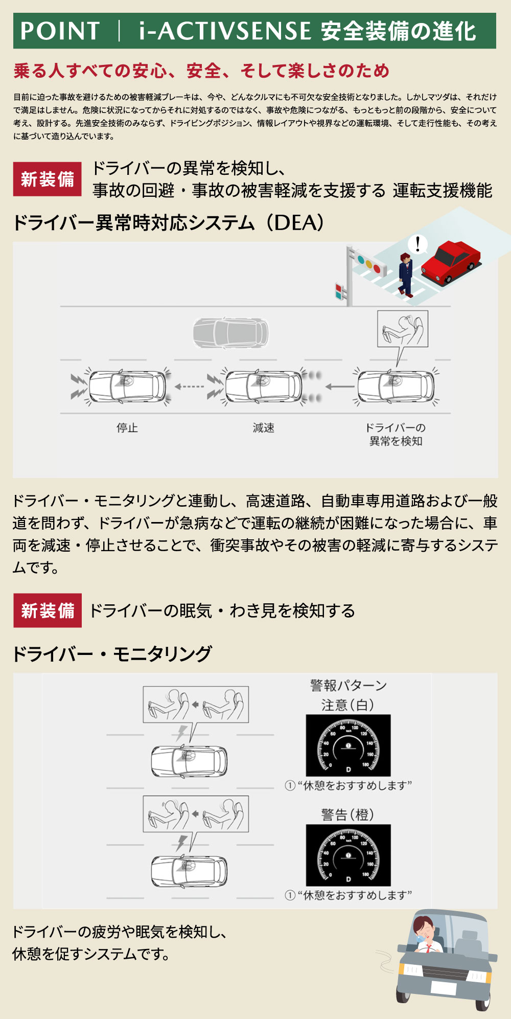 乗る人すべての安心、安全、そして楽しさのため